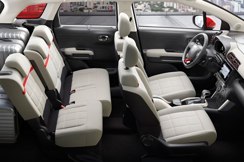 Citroen C3 Aircross interior seats