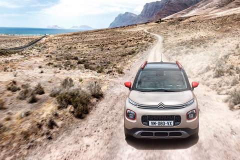 Citroen C3 Aircross front end tracking