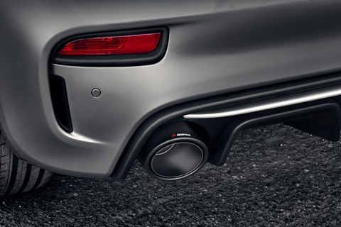 Abarth 695 Rivale exhaust