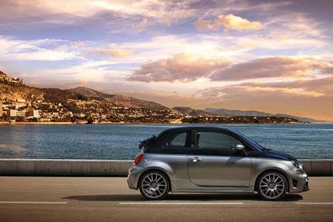 Abarth 695 Rivale side profile