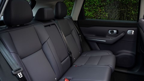 Leapmotor C10 REEV (2025) review: rear seats, black upholstery