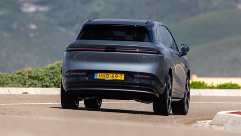 Zeekr 7X rear cornering