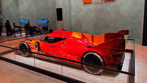 Genesis Magma Racing GMR-001 unveiled at the New York International Auto Show