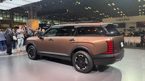 Hyundai Palisade Hybrid unveiled at the New York International Auto Show