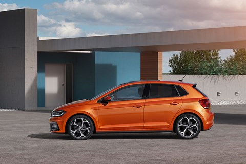 New 2018 VW Polo: side profile