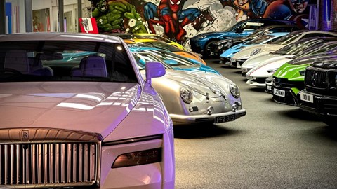 Rolls-Royce Spectre in the Auto Vivendi Club House