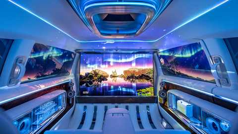 Vision V concept: interior