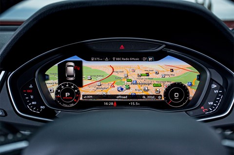 Audi Q5 LT virtual cockpit