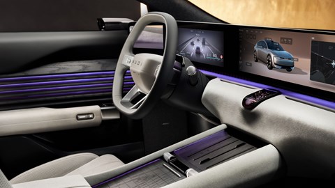 AUDI E5 interior
