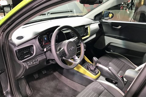 Kia Stonic interior at Frankfurt 2017