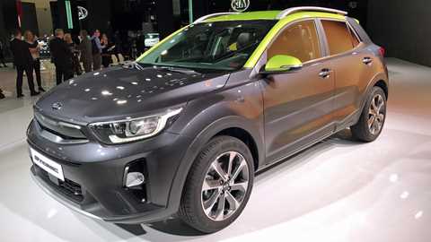 Kia Stonic small crossover SUV at Frankfurt motor show 2017