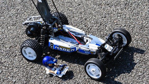 Tamiya DT-04 Fighter Nxgen roof open