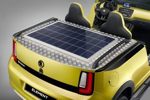 Skoda Element solar cell