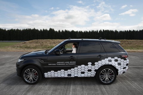 Range Rover Sport Autonomous Urban Drive profile