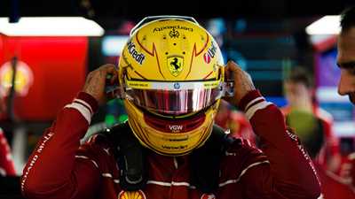 'Fangio won the title in his debut season for Ferrari, it'll be tricky for Hamilton to emulate him this year'