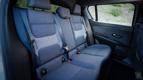 Renault 4 rear seats