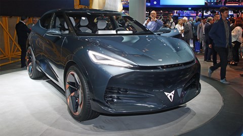 Cupra Tavascan concept at the 2019 Frankfurt motor show