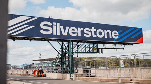 Image of the Silverstone Circuit pit lane