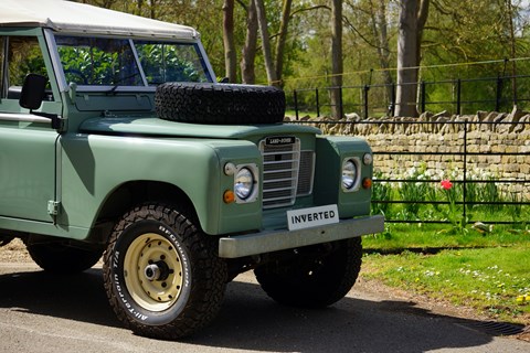 The new Inverted electric Series Land Rover
