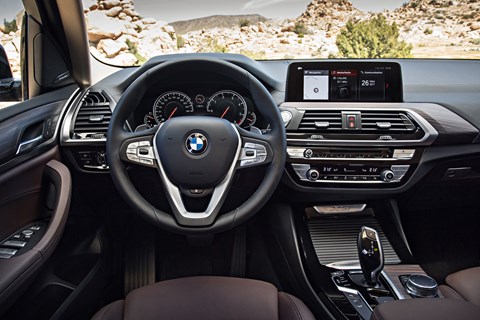 BMW X3 interior