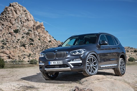 BMW X3 front quarter