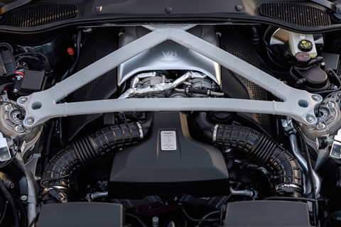 Aston Martin DB11 V8 engine