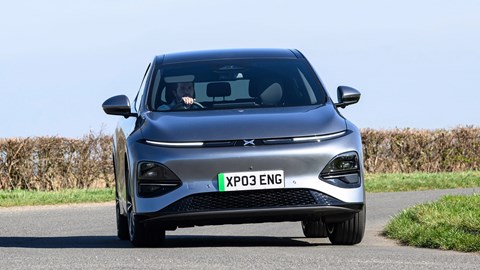 Xpeng G6 on the road