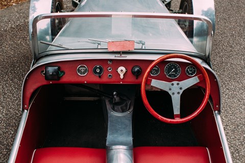 Lotus Seven Series 1 interior