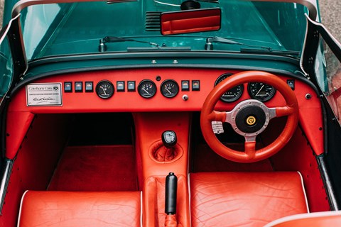 Lotus Seven Prisoner interior