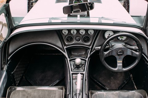 Caterham Seven CSR 260 interior