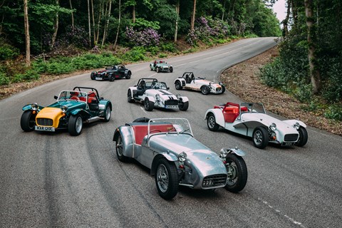 Caterham Seven history group