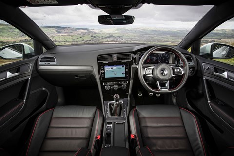 New 2017 VW Golf GTI interior