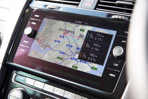 VW Golf GTI touchscreen: a very slick digital experience