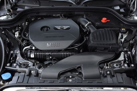 Mini JCW: a 2.0-litre four-cylinder turbo engine