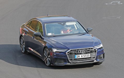The new 2019 Audi S6 scooped