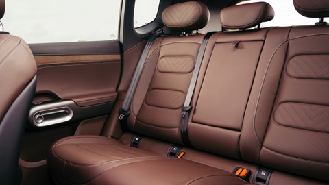 Smart #5 rear interior