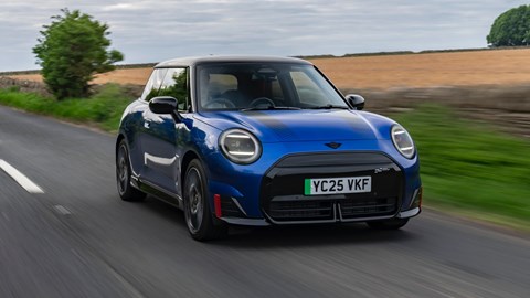 Mini Cooper JCW Electric front driving