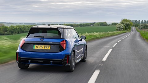 Mini Cooper JCW Electric rear driving