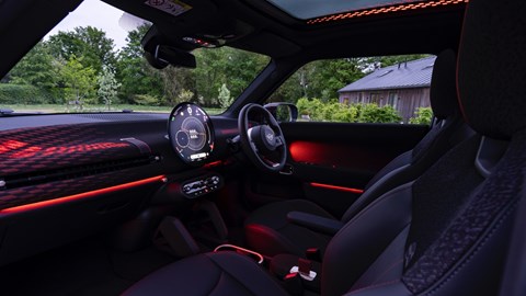 Mini Cooper JCW Electric interior front