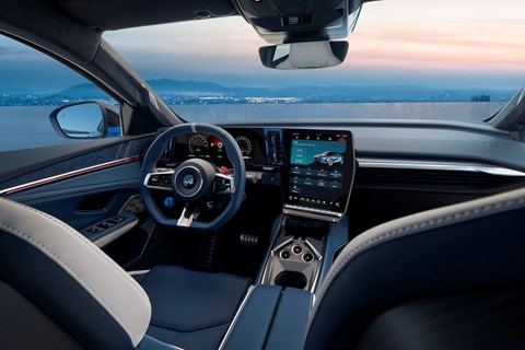 A390 interior