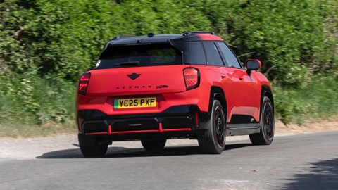 Mini Aceman JCW rear cornering