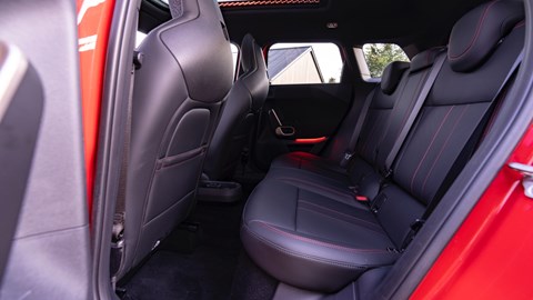 Mini Aceman JCW interior rear