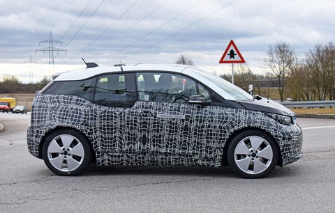 New 2018 BMW i3 in profile