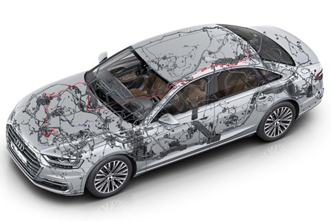 Audi A8 wiring diagram