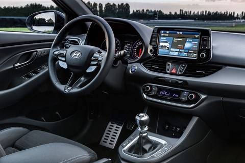 Hyundai i30 N interior and cabin