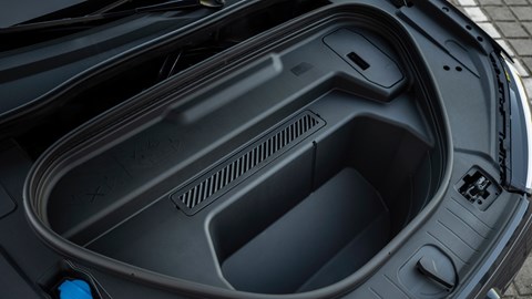 Audi Q6 e-Tron Sportback front boot
