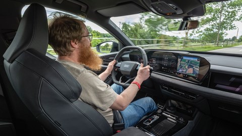 Audi Q6 e-Tron Sportback ATJ driving