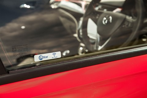 Vauxhall OnStar badge