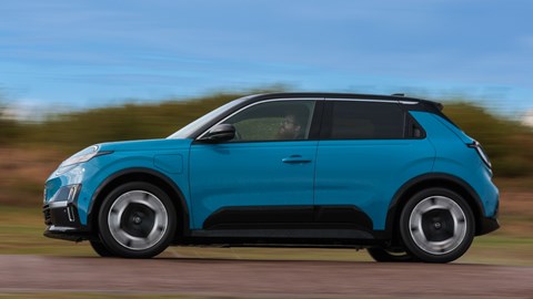 Nissan Micra profile driving