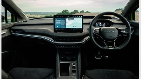 Mercedes CLA EQ review interior